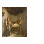 Scene in the Jewish Quarter of Contantine, 1851 by Theodore Chasseriau