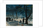 Central Park, Winter, c.1905 by William James Glackens