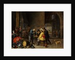 Guardroom with the Deliverance of Saint Peter, c.1645-47 by David the Younger Teniers
