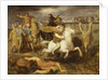 The Gaul Littavicus betraying the Roman Cause flees to Gergovie to support Vercingetorix, c.1838-40 by Theodore Chasseriau