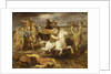 The Gaul Littavicus betraying the Roman Cause flees to Gergovie to support Vercingetorix, c.1838-40 by Theodore Chasseriau