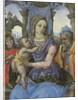 Madonna and Child with Saint Joseph and an Angel, c.1490 by Capponi