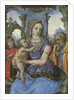 Madonna and Child with Saint Joseph and an Angel, c.1490 by Capponi