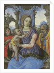 Madonna and Child with Saint Joseph and an Angel, c.1490 by Capponi