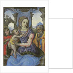 Madonna and Child with Saint Joseph and an Angel, c.1490 by Capponi
