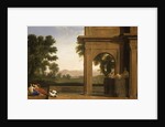Classical Landscape with Figures by Henri Mauperche
