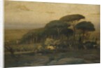 Pine Grove of the Barberini Villa, 1876 by George Snr. Inness