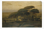 Pine Grove of the Barberini Villa, 1876 by George Snr. Inness
