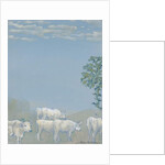 Landscape with Cows by Arthur Bowen Davies