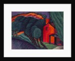 Glowing Night, 1924 by Oscar Florianus Bluemner