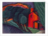 Glowing Night, 1924 by Oscar Florianus Bluemner