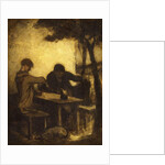 The Drinkers, 1861 by Honore Daumier