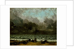 The Sea, c.1865 by Gustave Courbet