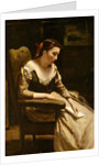 The Letter, c.1865 by Jean Baptiste Camille Corot