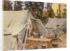 Camp at Lake O'Hara, 1916 by John Singer Sargent