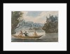 Two Indians and a White Man in a Canoe, 1811-13 by Pavel Petrovich Svinin