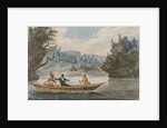 Two Indians and a White Man in a Canoe, 1811-13 by Pavel Petrovich Svinin