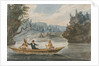Two Indians and a White Man in a Canoe, 1811-13 by Pavel Petrovich Svinin