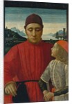 Francesco Sassetti and His Son Teodoro, c.1488 by Domenico Ghirlandaio