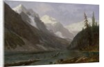 Canadian Rockies, c.1889 by Albert Bierstadt