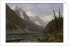Canadian Rockies, c.1889 by Albert Bierstadt