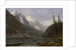 Canadian Rockies, c.1889 by Albert Bierstadt