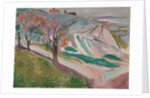 Landscape, Kragero, 1912 by Edvard Munch