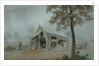 Rainstorm, Cider Mill at Redding, Connecticut, c.1840 by George Harvey
