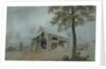 Rainstorm, Cider Mill at Redding, Connecticut, c.1840 by George Harvey