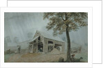 Rainstorm, Cider Mill at Redding, Connecticut, c.1840 by George Harvey