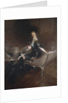 Consuelo Vanderbilt, Duchess of Marlborough, and Her Son, Lord Ivor Spencer-Churchill, 1906 by Giovanni Boldini