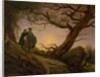 Two Men Contemplating the Moon, c.1825–30 by Caspar David Friedrich