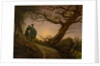 Two Men Contemplating the Moon, c.1825–30 by Caspar David Friedrich