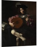 Lute Player, c.1625-26 by Valentin de Boulogne