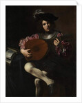 Lute Player, c.1625-26 by Valentin de Boulogne
