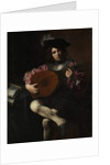 Lute Player, c.1625-26 by Valentin de Boulogne