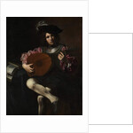 Lute Player, c.1625-26 by Valentin de Boulogne