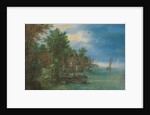 View of a Village along a River, 1604 by Jan the Elder Brueghel