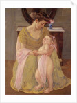 Mother and Child with a Rose Scarf, c.1908 by Mary Stevenson Cassatt