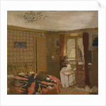 Mme Vuillard Sewing by the Window, rue Truffaut, c.1899 by Edouard Vuillard