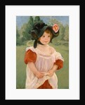 Spring: Margot Standing in a Garden, 1900 by Mary Stevenson Cassatt