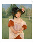 Spring: Margot Standing in a Garden, 1900 by Mary Stevenson Cassatt