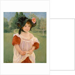 Spring: Margot Standing in a Garden, 1900 by Mary Stevenson Cassatt