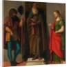Three Saints: Roch, Anthony Abbot, and Lucy, c.1513 by Giovanni Battista Cima da Conegliano