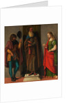 Three Saints: Roch, Anthony Abbot, and Lucy, c.1513 by Giovanni Battista Cima da Conegliano