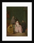 The Visit, 1746 by Pietro Longhi