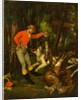 After the Hunt, c.1859 by Gustave Courbet