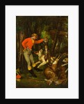 After the Hunt, c.1859 by Gustave Courbet