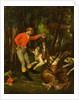 After the Hunt, c.1859 by Gustave Courbet
