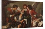 Tobias Curing His Father's Blindness, 1630-35 by Bernardo Strozzi